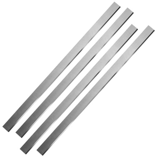 DONGGUA 630×30×3mm HSS TCT Planer Blades Jointer Knives 25inch for Woodworking Thicknesser Machine - Set of 4 Pieces (Color : TCT - 4pcs)
