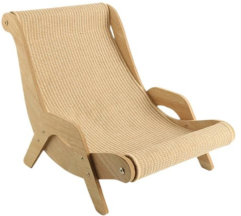 Rascador para gatos, sillón de sisal, sillón de balcón, tumbona de sisal, rascador de sisal, sillón de playa, cama de loft, acogedora tumbona para gatos domésticos, hamaca para gatos