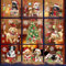 Wondever Stickers Fenêtre Chiens de Noël - Autocollants Électrostatiques Anti-Collision pour Vitre - Décoration Arbre de Noël