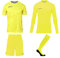 uhlsport Unisex Prediction Torwart Trikotset, Fluo Gelb/Schwarz, 128 EU