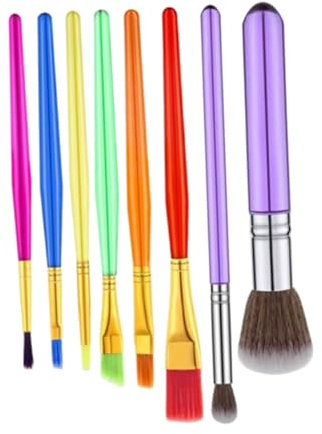 Mikinona Plastic Decorating Brush Set Pcs Cake Dusting Brush for Cookie Decorations Dessert Accessory