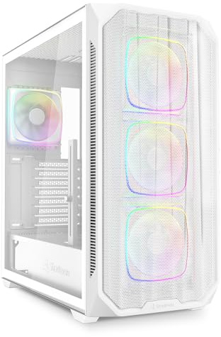 Sharkoon AK5M RGB White, ATX PC Case