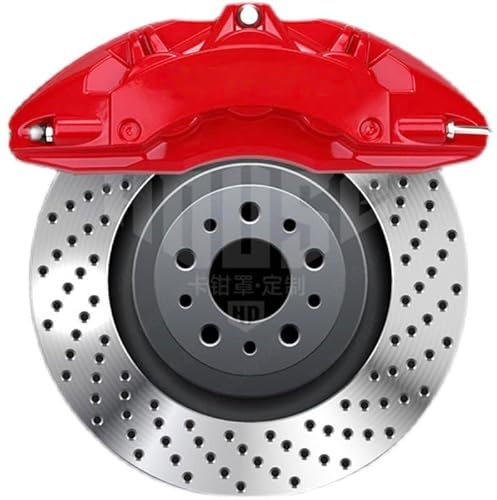 2 Stück Auto Bremssattel Abdeckung Für BMW 1 Series F20 F21 LCI M135i M140i 2015-2019, Bremssattelabdeckung Auto Disc Bremssattel Abdeckungen Vorn Hinten Auto Kit,Red