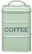 KitchenCraft Living Nostalgia Coffee Storage Canister, 11 x 17 cm (4 x 6.5) - English Sage Green