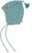 Finkid Tipsa Trellis Offwhite Kinder Winter Zipfel Strickmütze