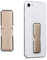 kwmobile Smartphone Fingerhalter mit Ständer - Selbstklebende Handy Fingerhalterung kompatibel mit iPhone Samsung Sony Handys Gold