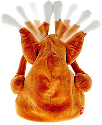 BavaRoi Der wackelnde singende tanzende einzigartige Hendl Hut aka Chicken hat ! Der Partyhut für das Oktoberfest, Fasching, Karneval, Thanks Giving und Silvester !