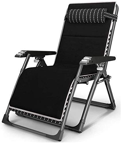 TGTGH Liegende klappbare Lounge-Stühle, tragbarer multifunktionaler klappbarer Metall-Klappstuhl für Gartenliegen Garten-Liegen Indoor-Esszimmerstuhl Lazy Chair, 100x52x85cm