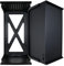 Q-View Xbox Series X Wall Mount Clip Bracket Shelf by Q-View - Plastic - Signature X Design - Made in UK (Black)