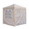 n Pop Up Canopy 2x2m Gazebo Marquee Waterproof Garden Awning Party Tent Canopy 4 polyester sidewalls (Beige)
