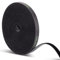Trusiel Attache Cable Serre-câble Bande Scratch Cable Management Range Cable Organisateur Rouleau 10 mm de large 5 Mètre Noir