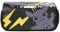 CosplayStudio Grande Trousse Poke - avec Couverture en Cuir synthétique - Motif Pika - Noir