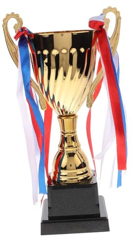 Trophée de compétition en métal pour match sportif, école, tournoi, honneur pour décoration de maison/mur/chambre