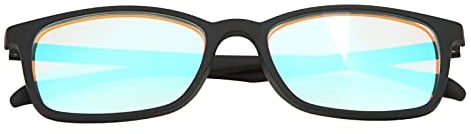 PLLO Farbenblinde Brille, Kontrastreiche Rot-Grün-Farbenblinde Brille, Korrekturbrille, Farbenblinde Brille für Männer/Frauen, Blindheitsschwäche Sehverbesserung