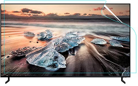 XRRX 32-75 Zoll Display Matter TV-Bildschirmschutz, Blendfreier Blaulichtfilter, für LCD-, LED-, OLED- und QLED-4K-HDTV / 58in 1269x721mm