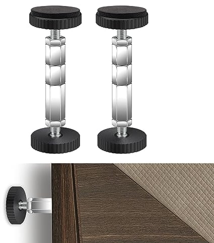 AUMEEKO Verstellbarer Bettgestell Adjustable Thread Frame Bettrahmen Anti-Shake-Tool Teleskopstütze für die Raumwand Anti-Shake-Werkzeug Teleskopstütze für Bett Zimmerwand