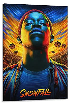 Schneefall (FX TV-Serie) Poster Kunstposter Leinwand Malerei Dekor Wanddruck Foto Zuhause Modern Dekorative Poster 30 x 45 cm