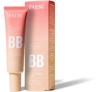Paese Glättender Feuchtigkeitscreme BB mit Hyaluronsäure 02 Beige 30ml