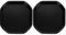 (Set of 2) - Small Octagoanal Black mixing Tray 70Cm Diameter Tuff Spot Mixing Board Sand Water Activity Kids Play Heavy Duty Plastic Strong and Premium Messy Tray Multipurpose Tray (Black)