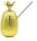 1 Stück Ananas Cocktail Tasse Kupfer Becher Früchte Tasse Ananas Sippy Cocktail Cup Mode Strohhalm Tassen Party Dekoration Supplies Bronze