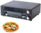 Forno Elettrico per Pizza da 1200 W, Forno Elettrico per Pizza, Forno per Pizza Portatile da Interno, Pizza da Tavolo, Fornello per Pizza in Acciaio Inossidabile con Timer da 15 Minuti