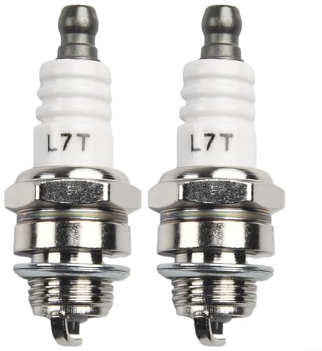 FUBESK Rasenmäher Teile Zündkerze 2er Set, 796112 RJ19LM Zündkerze für Champion RJ19LM