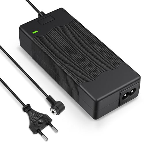 ZIMAOER 42V 2A Cargador Patinete Electrico 65W, Compatible con Xiaomi Mi 4/4 Pro Scooter Eléctrico, Batería de Litio para E-Bike y Hoverboard