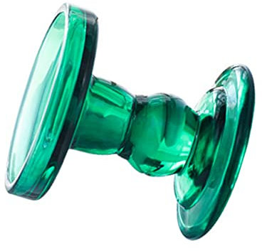 Glaskerzenhalter Grünes Glas Retro Leichter Vintage Kerzenständer