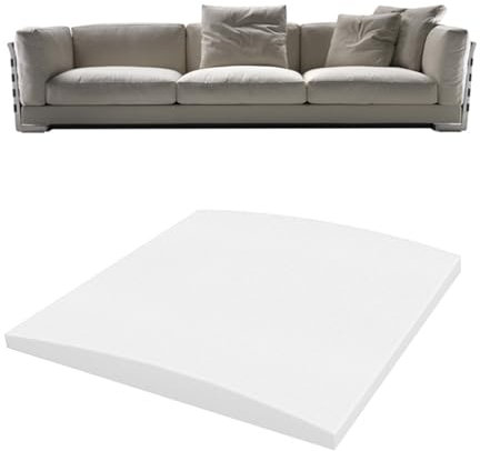 Quadratisches Sofa-Reparatur-Schaumstoff-Kissen für schlaffe Sitze, hochdichter Ersatz für Sofa, Couch, Zweisitzer, 40/50/60 cm (1,50 x 50 cm)