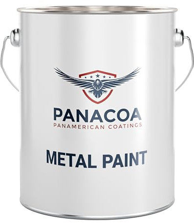 PANACOA Metallschutzlack 3in1 Metalllack Metallfarbe Rostschutzfarbe l Lichtgrau 2,5L