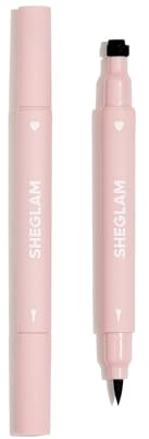 SHEGLAM Heart Eyes 2-in-1 Stamp Eyeliner, wasserfest, Herz-Stempel, langanhaltend