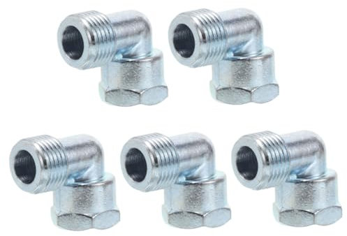DOITOOL 5pcs Gas Stove Joint Flexible Hose Adapter Connector Gas Stove Fitting for Kitchen Use