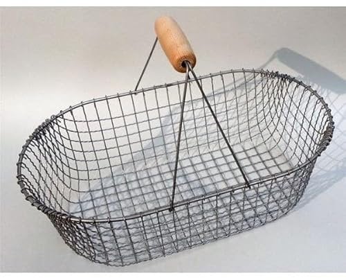 Ernst Dippe und Sohn GmbH Drahtkorb/Kartoffelkorb - Traditioneller Rechteckiger Draht-Gartenkorb