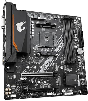 Placas Base de Ordenador Fit For GIGABYTE B550M AORUS Elite AMD B550 Socket AM4 DDR4 Compatible con HDMI 128 GB PCI-E 4.0 M.2