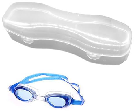 Goggle Case Box, Snow Eyewear Storage, Portable Protective Cover, Breathable Gear Organizer, Case for Diving Glasses, Snorkeling Goggles, Travel, Beach, Outdoor Sports