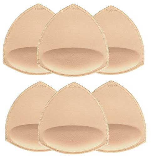 TopBine BH-kuddar, bh-stoppning, avtagbara sport-bh-kuddar, används för badkläder och bikinis
