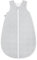 Julius Zöllner Schlafsack Jersey, warme Füllung 2,5 TOG, waschbar bei 60°C, Made in Germany, OEKO TEX Standard 100, Tiny Squares Grey, Gr. 80/86