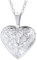 PROSTEEL Collier Femme Coeur Arbre de Vie Chaîne Pendentif Médaillon Porte Photo Gravure Te AMO Bijou Acier pour Fille St Valentin