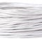 Cavo tessile per lampade, 3 fili, 3x 0,75 mm², cavo elettrico con conduttore di terra, accessori per lampada (5m, Bianco)