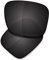 Saucer Premium Ersatzgläser für Oakley Holbrook XL OO9417 Sonnenbrillen High Defense - Carbon Black Polarisiert