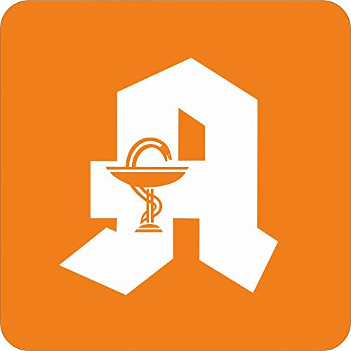 Aufkleber: Piktogramm Apotheke - Aufkleber 200 x 200 mm nachleuchtend