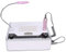 4 in 1 Nail File Drill + Nail Suction Collector + UV Gel Nail Curing Lamp + LED Desk Lamp Nail Dryer Light Nail Grinding Machine for Acrylic Gel Nails 108W (White)