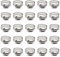 ZIPCCI Hose Clamp, 25 Pack Stainless Steel Worm Gear Fuel line Hose Clamps, 16-25mm (5/8-1 inch)