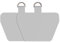 COCASES 2 Inserciones de Repuesto para la Cadena del teléfono móvil Adecuado para la mayoría de los teléfonos Inteligentes (Gris)