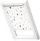 VELUX Original Verdunkelungsrollo für Dachfenster SK34/S34/634 Drache mit weißer Schiene