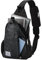 Srekky Schultertasche für Herren, Crossbody-Sling-Rucksack, Reisen, Wandern, mit abnehmbarer Tasche, schwarz 2, Für alle Personen, einschließlich Links- und Rechtshänder
