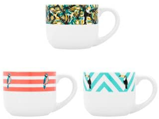 Assortimento di tazze jumbo 0,45 litri con design animali, In Love QUID