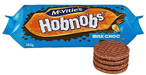 McVitie's Milk Chocolate Hobnobs 262g (Pack of 15)