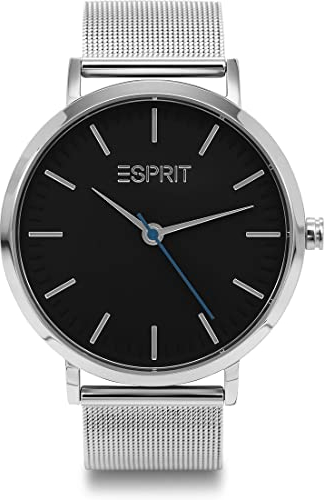 ESPRIT Armbanduhr mit Milanaiseband aus Edelstahl