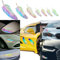 7 Stück Auto-Seitengrafiken 7 Farben reflektierende Aufkleber Starke reflektierende Streifen-Aufkleber Auto-reflektierende Aufkleber universell für Auto,LKW,Motorrad,Fahrrad (Feder)
